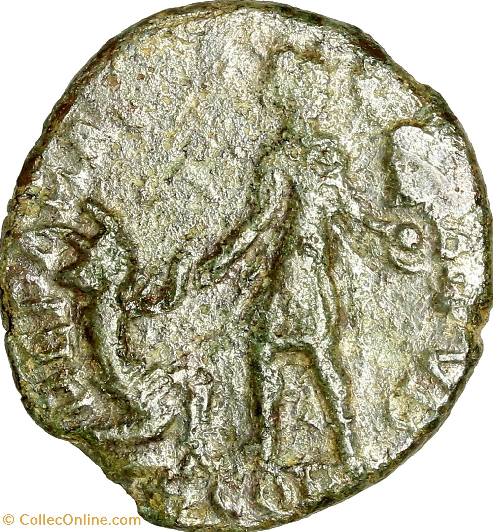 monnaies antiques romaines imperiales et republicaines maiorina pecunia de magnus maximus reparatio reipublicae 383 387 arles
