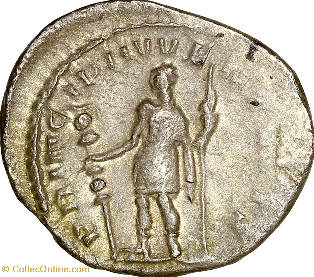 Antoninien d'Hostilien césar, Hostilien, fin 250 - 251, Rome monnaies antiques romaines imperiales et republicaines antoninien hostilien cesar hostilien fin 250 251 rome