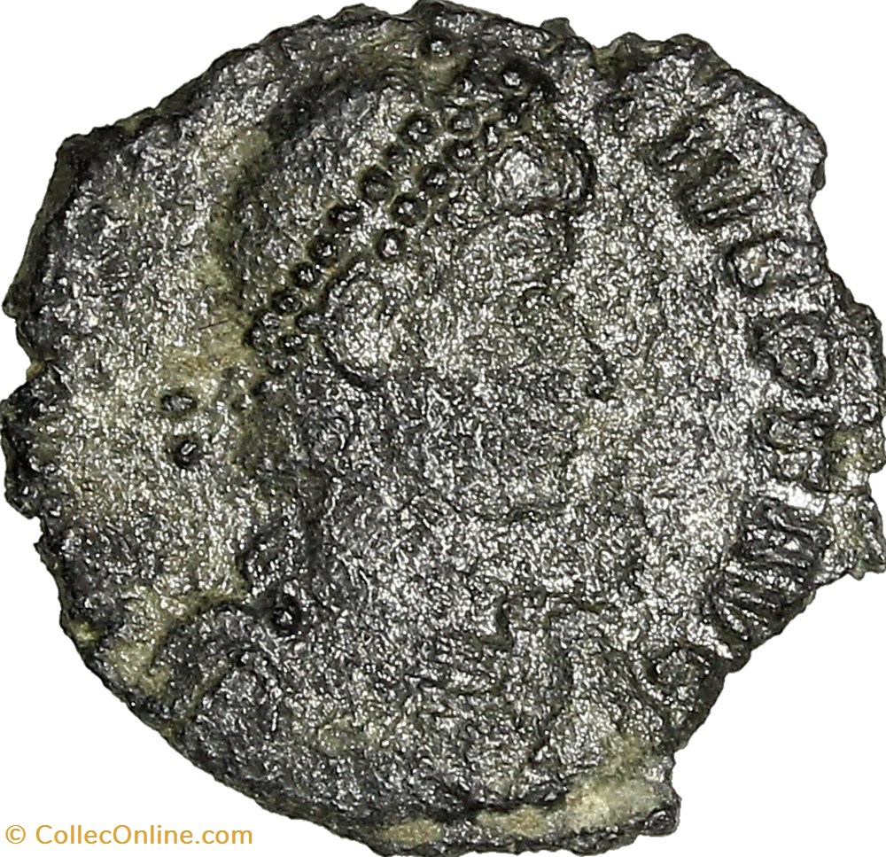 Maiorina réduite de Constance II, Constance II, 355-361, Constantinople monnaies antiques romaines imperiales et republicaines maiorina reduite de constance ii constance ii 355 361 constantinople