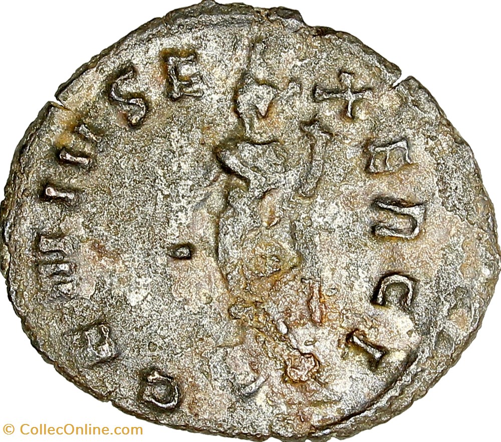 Antoninien de Claude II le Gothique, Genius, 268-269, Rome monnaies antiques romaines imperiales et republicaines antoninien de claude ii le gothique genius 268 269 rome