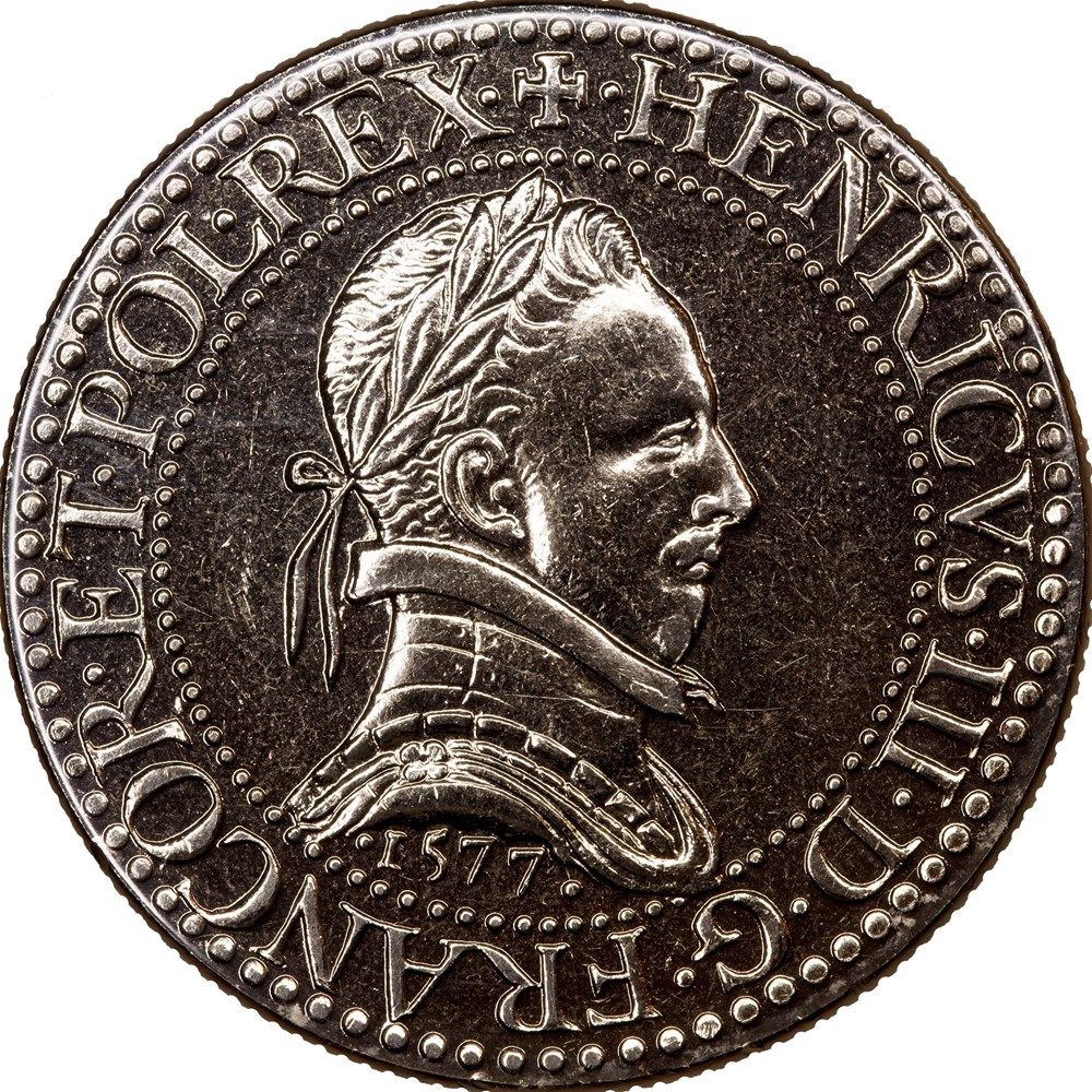 5 francs Franc d'argent d'Henri III, BU, 2000 monnaies monde france 5 francs franc argent henri iii bu 2000