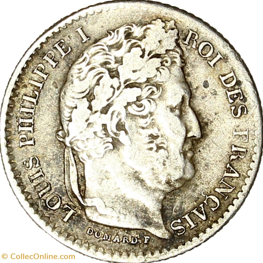 25 centimes, Louis-Philippe Ier, 1845, Rouen monnaies monde france 25 centimes louis philippe ier 1845 rouen