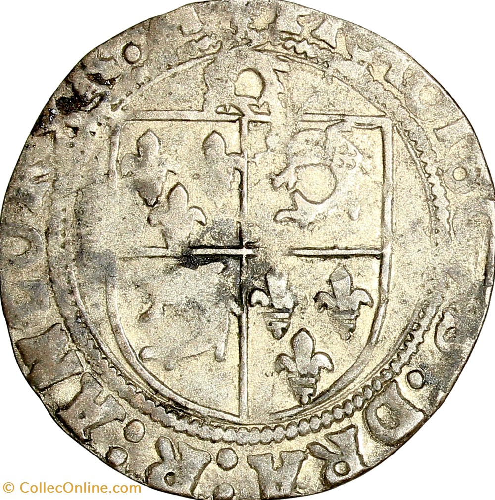 Douzain ou grand blanc du Dauphiné, 4e type, François Ier, 1529-1534, Montélimar monnaies europe medievale france royales douzain ou grand blanc du dauphine 4e type francois ier 1529 1534 montelimar