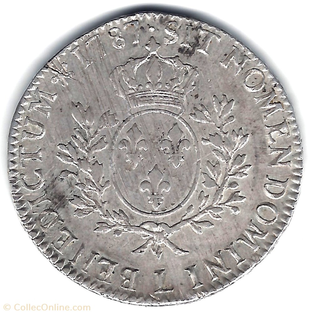 monnaie france royale ecu aux branches olivier
