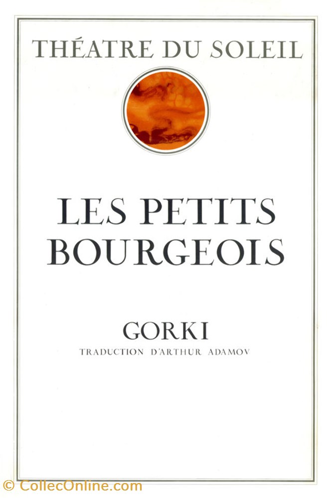 vieux papiers affiches spectacle theatre du soleil les petits bourgeois 1964