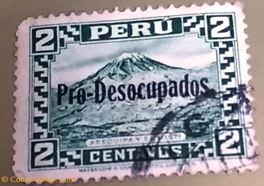 selos arequipa y el misti pro desocupados verde peru 1934