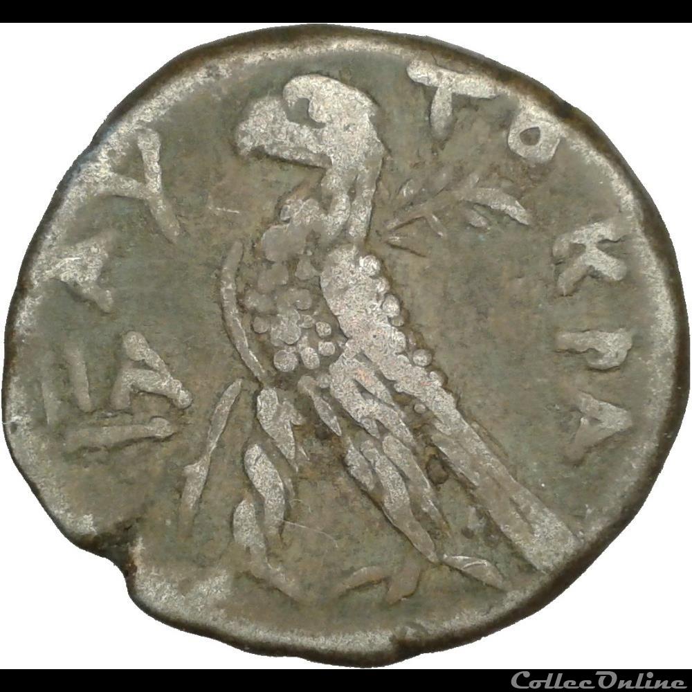 Alexandrie - Néron - Tétradrachme an 11 monnaie antique romaine provinciale alexandrie neron tetradrachme an 11