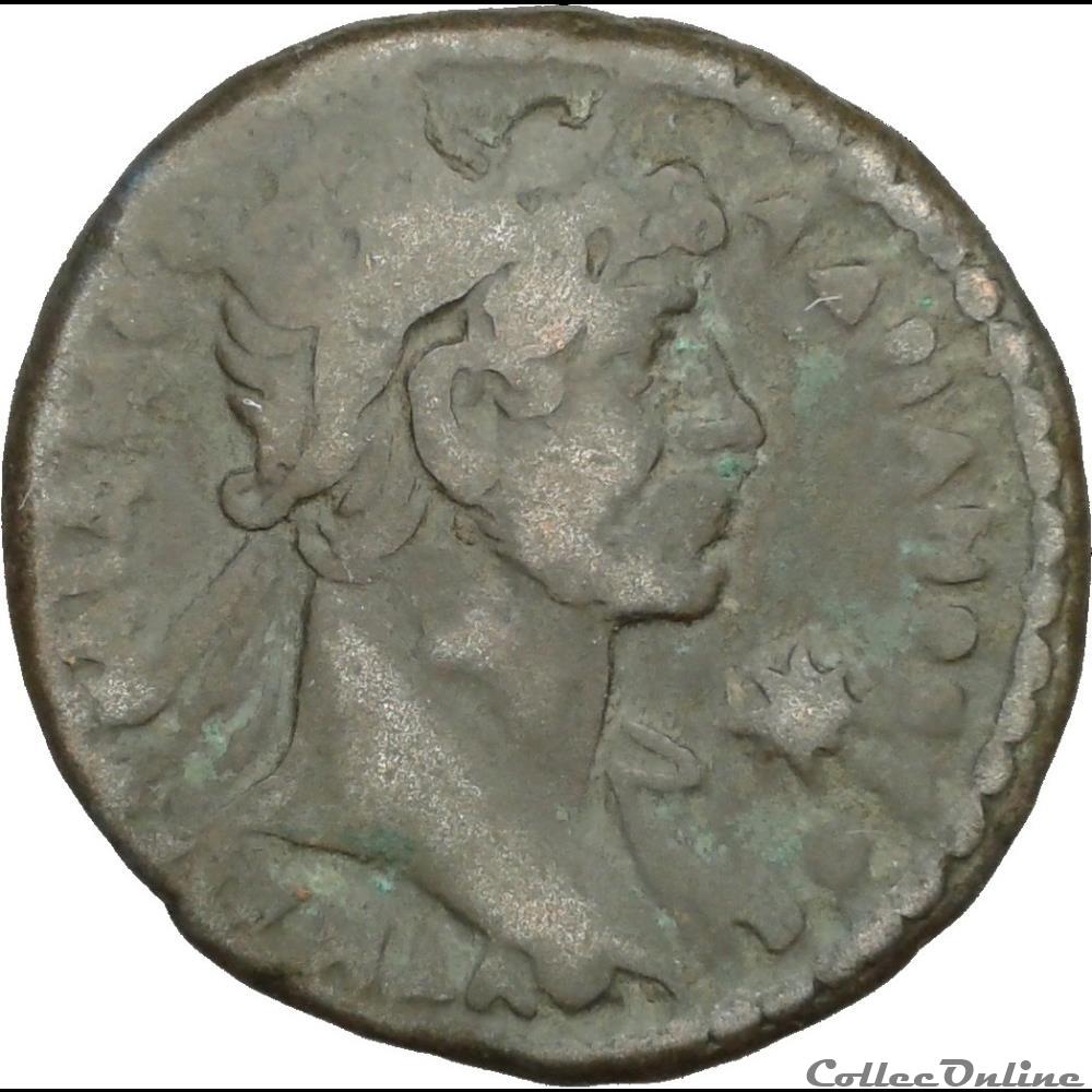 monnaie antique romaine provinciale alexandrie hadrien tetradrachme an 2