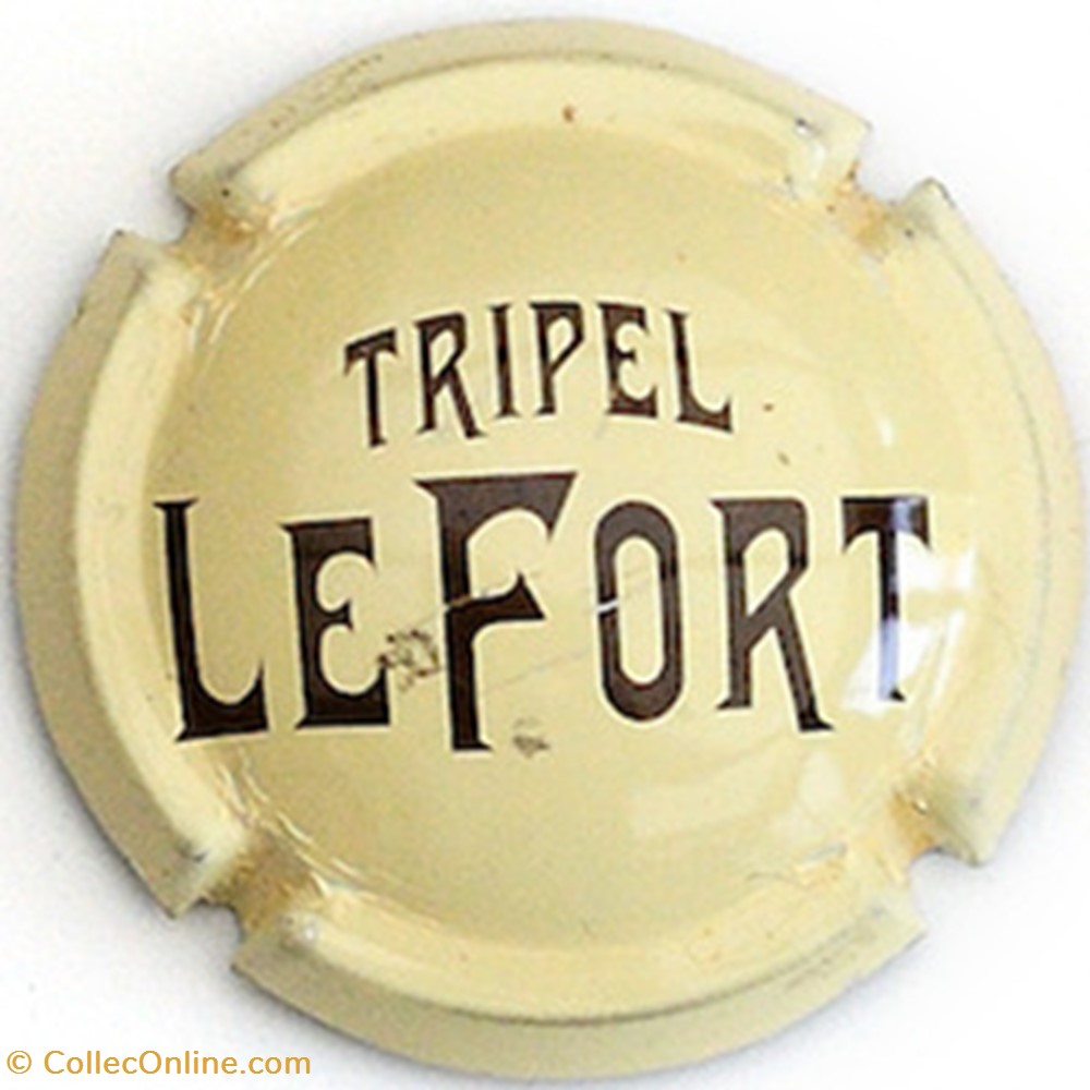 Le Fort capsules muselets biere belgique le fort