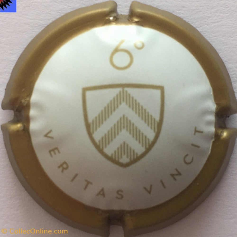 6° V E R I T A S V I N C I T capsules muselets biere belgique 6 v e r i t a s v i n c i t