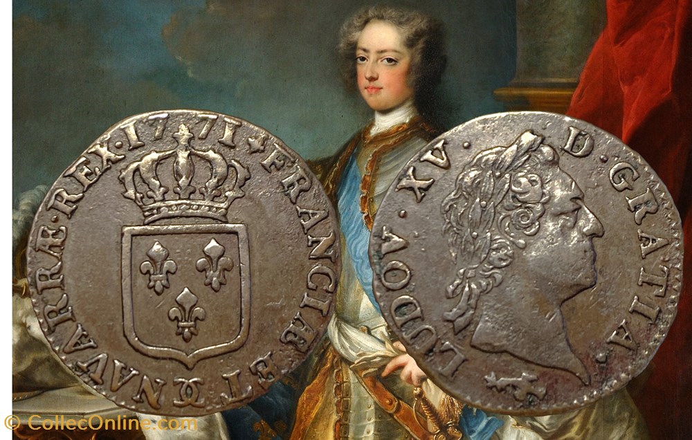 Sols à la vieille tête 1771 Besançon monnaies europe medievale france royales sols a la vieille tete 1771 besancon