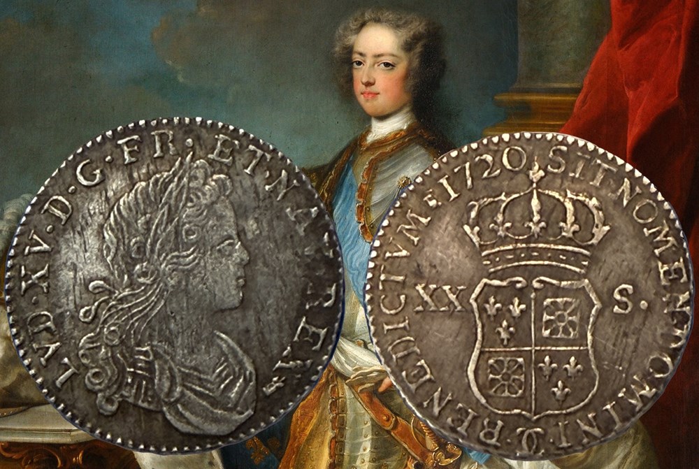 monnaies europe medievale royales sixieme ecu de france et de navarre