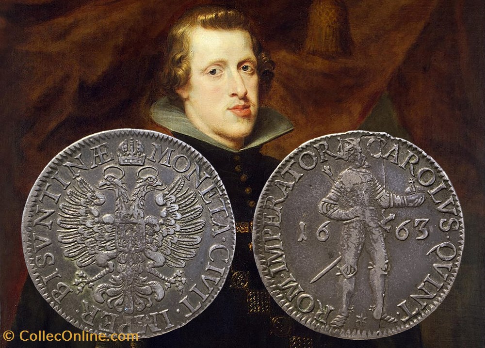 monnaies europe medievale france feodales daldre 1663 besancon regne de philippe iv