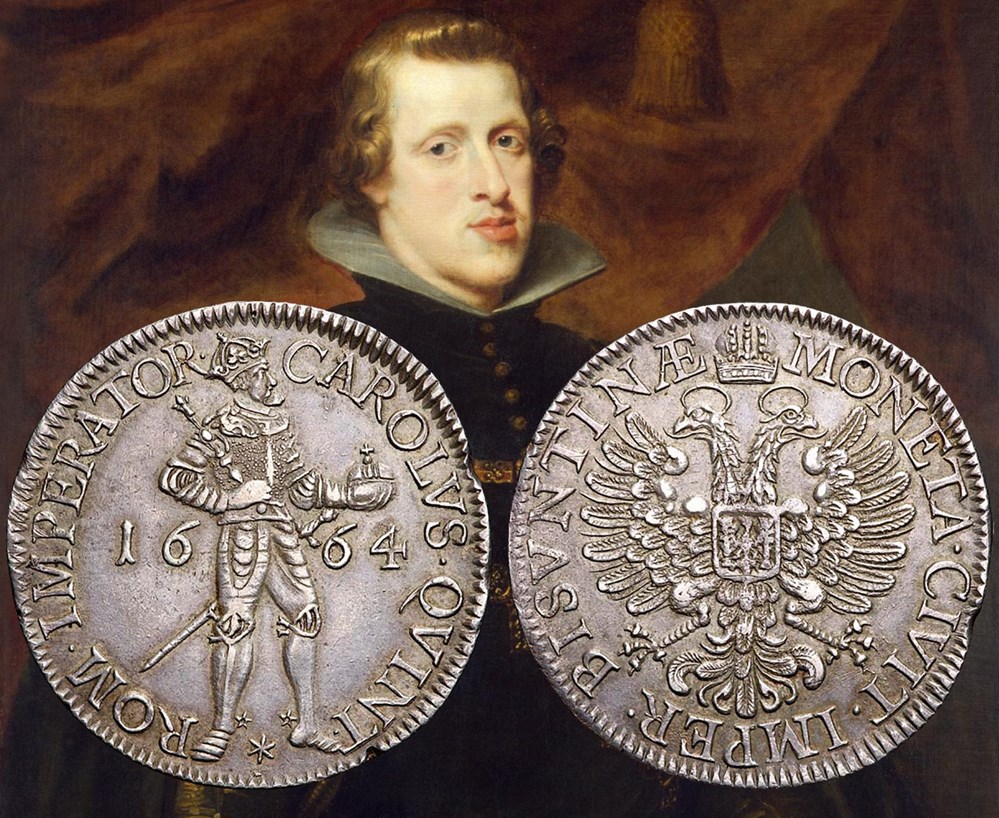 Daldre 1664 Besançon. Règne de Philippe IV monnaies europe medievale france feodales daldre 1664 besancon regne de philippe iv