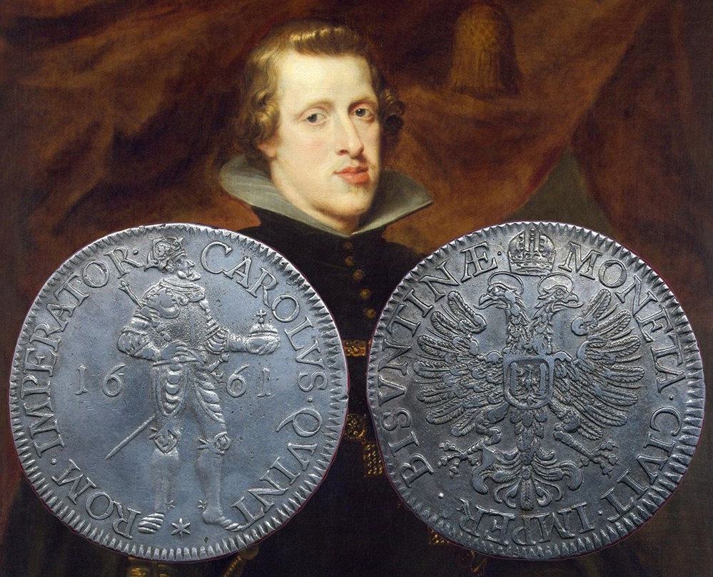 Daldre 1661 Besançon V4. Règne de Philippe IV monnaies europe medievale france feodales daldre 1661 besancon v4 regne de philippe iv