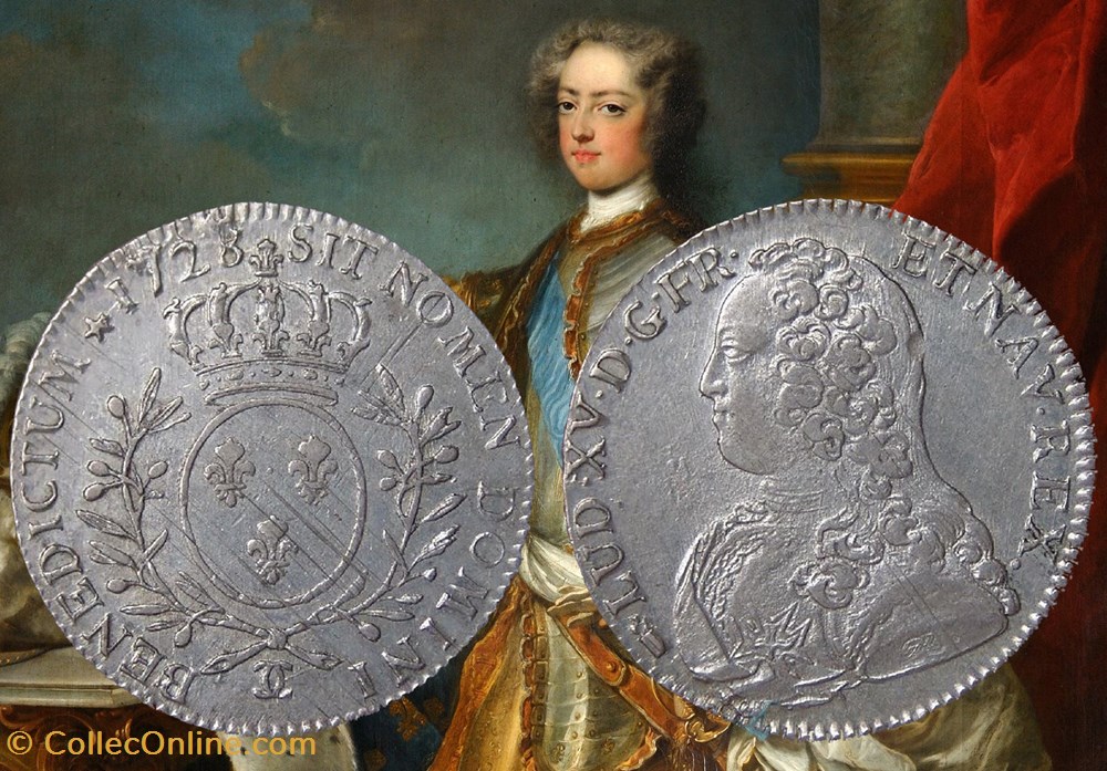 monnaies europe medievale france royales demi ecu 1728 besancon
