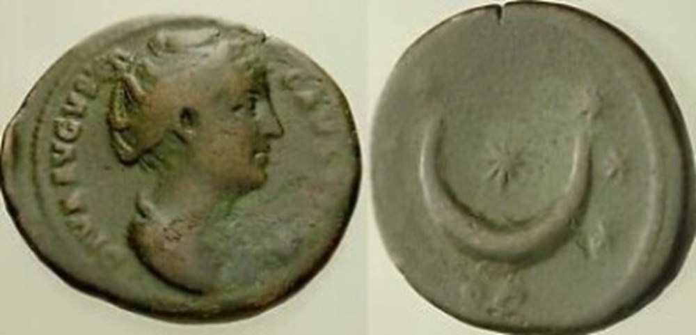 AE As of Empress Faustina Sr. coins ancient to romans imperial and republican ae as of empress faustina sr