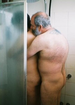 A&K in the shower