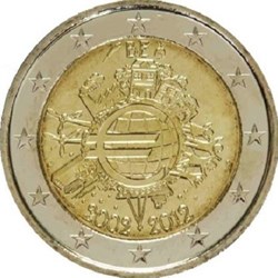 Belgique 2012 - 10 ans de l'Euro