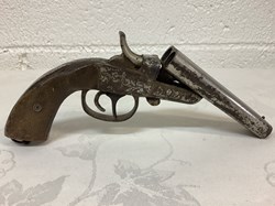 Pistolet à double chien poudre noire