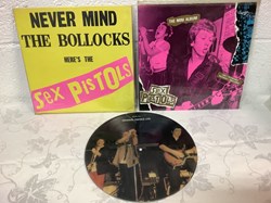 1 Picture Disc et 2 33T Sex Pistols, VG à EX