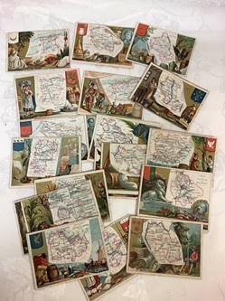 Ensemble sur des images sur les départements