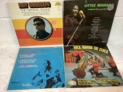 Lot de 20 vinyles 33T, Rock divers de B à VG