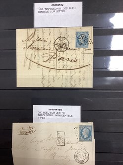 Album d’enveloppes timbrées anciennes, premiers jour et divers