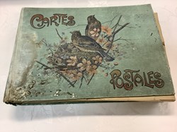 Album de cartes postales anciennes, en l’état, dont Chine début 20eme et divers