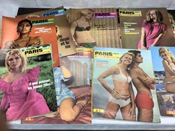 Lot de 20 revues Paris Flirt, en l’état.