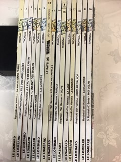 Lot de 16 BD THORGAL, dont 1 souple, ensemble propre, non crayonné et non déchiré