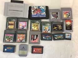 Lot de jeux de retro
