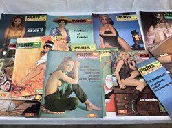Lot de 25 revues Paris Flirt, en l’état.