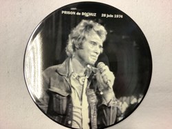 Picture Disc, 33T J. Hallyday, Prison de Bochuz, NM