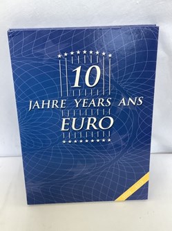 Coffret de 20 médailles 10 ans de l’euro