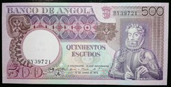 Angola P-107 500 escudos 1973