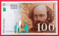 France P-158a.2 100 francs Cézanne 1998