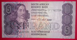 Afrique du sud P-0119e 5 RAND 1990