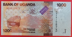 Ouganda P-049a 1000 shillings 2010