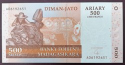 Madagascar P-088b 500 ariary 2004