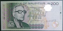 île Maurice P-61b 200 rupees 2013