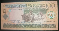 Rwanda P-029b 100 francs 2003