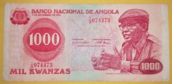Angola P-117a 1000 Kwanzas 1979