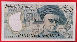 France P-152e.2 50 francs Quentin de la tour 1991