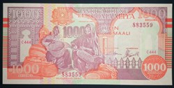 Somalie P-37a 1000 shillings 1990