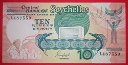 Seychelles P-032 10 roupies 1989