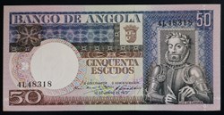 Angola P-105 50 escudos 1973