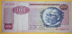 Angola P-119 100 Kwanzas 1984