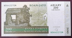 Madagascar P-087b 200 ariary 2004
