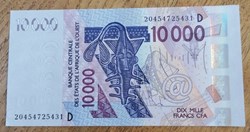 Mali 10000 francs CFA